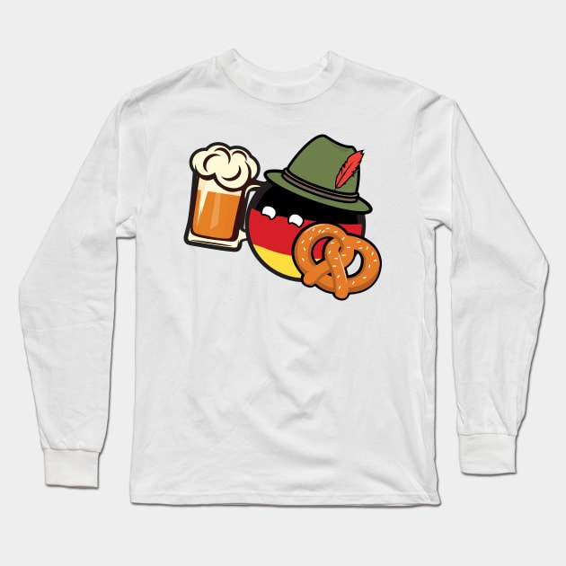 GerBall Long Sleeve T-Shirt by GoonyGoat